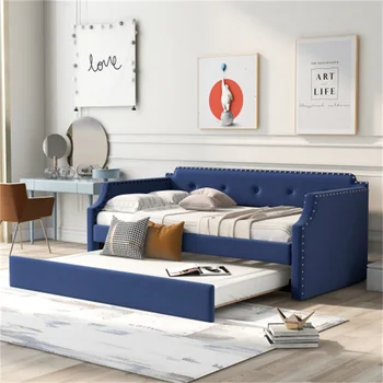 Мягкая кушетка с выдвижной деревянной планкой, поддерживающая мягкий каркас дивана-кровати, прочная, простая в сборке мебель для гостиной