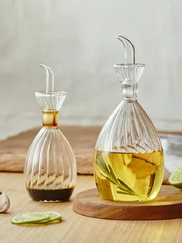 Бутылка для масла, дозатор оливок для кухонных принадлежностей, стакан с носиком, графинчик для хранения растительного масла и уксуса