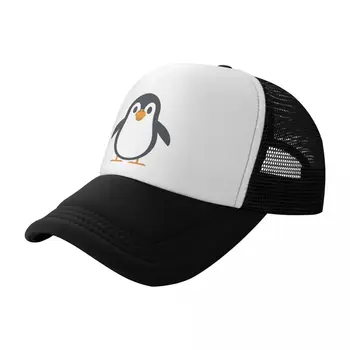 Бейсболка Penguin Trucker Hat, сетчатая кепка, один размер, подходит для мужчин и женщин, черная
