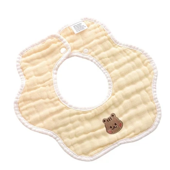Хлопчатобумажные детские нагрудники, твердое полотенце для слюноотделения, салфетки для отрыжки новорожденных, мягкий шейный платок для мальчиков и девочек, нагрудник для кормления