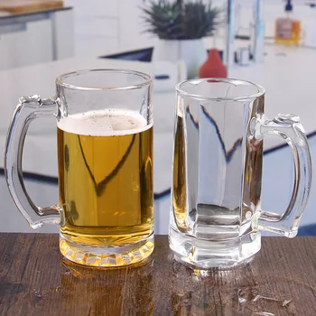 Возьмите с собой кружку для разливного пива, кружку из прозрачного стекла с утолщением, коммерческую кружку для баров, домашнюю термостойкую кружку большой емкости