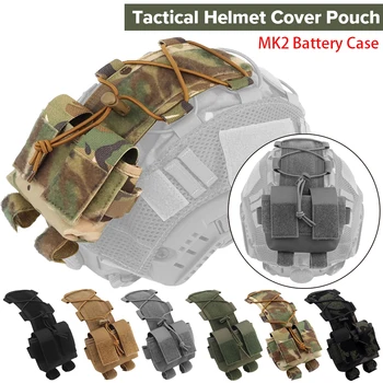Батарейный Отсек Для Тактического Шлема MK2 Battery Case Pack M-LOK Комплект Противовесов Для Шлема Военный Страйкбол Аксессуары Для Охотничьего Шлема