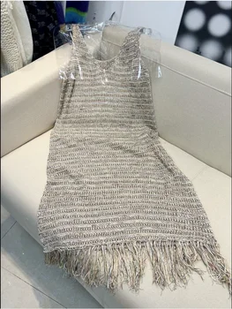 KN07147 Высококачественное Новое Модное Женское весеннее платье 2023 года, Роскошное платье известного бренда Европейского Дизайна в стиле вечеринки