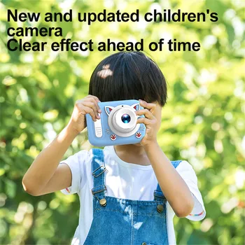 Детская Селфи-Камера 1080P HD-Камера Детское Цифровое Видео 20-Мегапиксельная Цифровая Камера для Девочек И Мальчиков, Идеальные Подарки для Малышей