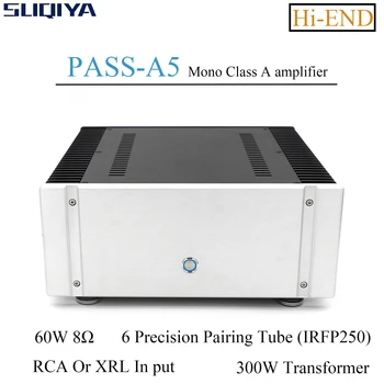 SUQIYA-Hi-END Усилитель мощности PASS A5 Mono Pure класса A Мощностью 60 Вт На базе усилителя Pass Labs Aleph-5 С поддержкой XLR/RCA входа