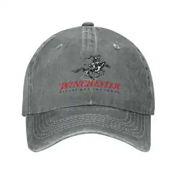 Графическая повседневная джинсовая кепка с логотипом Winchester, вязаная шапка, бейсболка