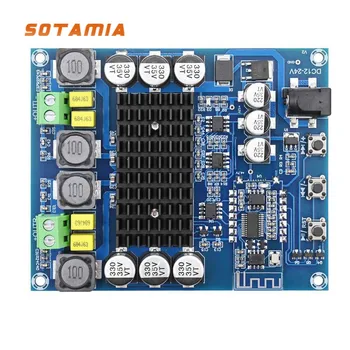 SOTAMIA TPA3116D2 Bluetooth Усилитель Аудио Плата 50Wx2 Стерео Цифровой Усилитель Класса D Усилитель Мощности Динамик Домашний Кинотеатр Звука