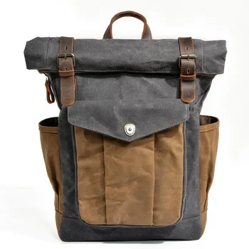 Новые ретро-холщовые рюкзаки, сумки для мужчин и женщин, повседневные дорожные сумки для пеших прогулок, походный рюкзак, износостойкие сумки для ноутбуков