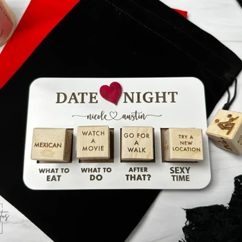 Подарок для пары на вечеринку в Date Night Dice After Dark Edition. Date Night Dice After Dark Edition