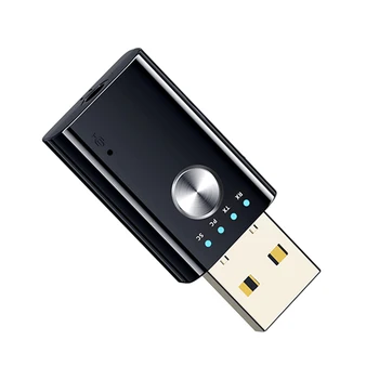 Поддержка USB-адаптера Выход AUX RCA Мини-Беспроводной USB-адаптер, совместимый с Bluetooth, для Динамиков, Настольного Компьютера, Ноутбука, Телевизора