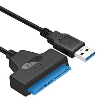 5 Гбит / с Кабель USB 3.0 для SATA HDD SSD 2,5-дюймовый жесткий диск, внешний адаптер данных