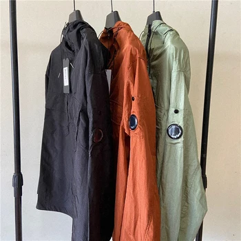 Весенне-осенняя мужская металлическая нейлоновая куртка, высококачественная брендовая трендовая Корейская повседневная молодежная куртка, новинка 2023 года