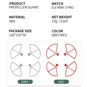 Новый встроенный чехол для дрона от столкновений, защитный кожух для пропеллера, аварийное кольцо для DJI Mini 3 Pro