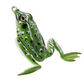 5 см Рыболовная приманка Ray Frog Легкая имитация рыбной приманки для троллинга Реалистичные Мягкие спортивные товары Пресноводный окунь Тип форели