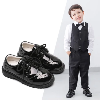 Детская обувь, Кожаная Обувь для мальчиков, Школьная Детская Обувь для мальчиков, Zapatos Para Mujeres Tenis Infantil De Menina Sapato Social туфли
