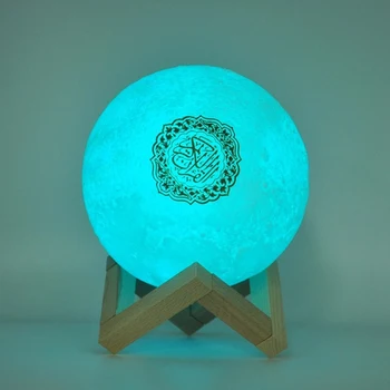 Светодиодный ночник Moon Light с пультом дистанционного управления APP для украшения спальни, украшения Coran Lamp