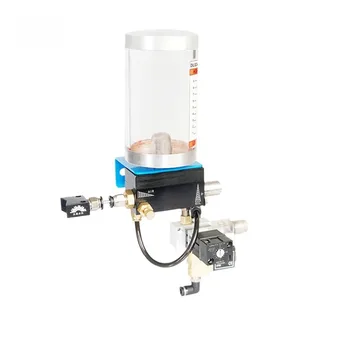 Миниатюрный прозрачный плунжерный насос для топливного бака MQL с электромагнитным клапаном и насадкой для циркулярной пилы CS-130-3