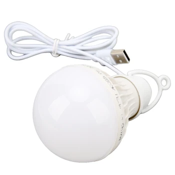 Кемпинговые лампочки ABS USB Перезаряжаемый подвесной светильник с устойчивым свойством энергосбережения небольшого размера с крючками для пеших прогулок