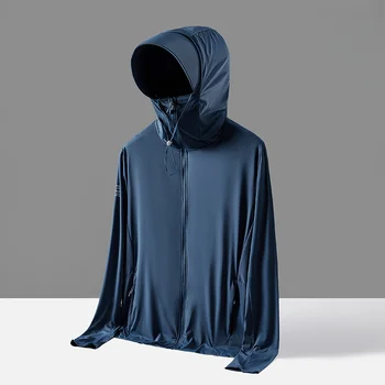 2023 Плюс Размер M-8XL Быстросохнущая Дышащая Куртка Upf 50 + Водонепроницаемая Мужская Женская Солнцезащитная Летняя Куртка Солнцезащитные Куртки
