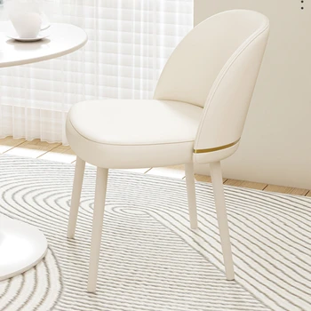 Офисный трон, современные кресла, дизайнерский трон, эргономичные Складные обеденные стулья Nordic, Белая мебель для балкона Cadeiras YR50DC