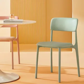 Уличные пляжные стулья Nordic Портативный Relax Gamer Современные пластиковые стулья Мобильный дизайн Cadeira De Plastico Мебель для балкона