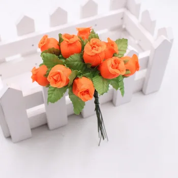 Букет из роз, связанный крючком, Подарок для гостей на свадьбу, Женские цветы, банкет, Искусственные цветы для декора, подарок на День рождения